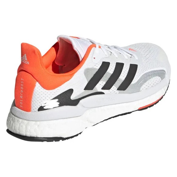 NIB Adidas Solar Boost 3 M Running Shoes Men S42994 Ftwr White/Core Black SIZE 9 - Picture 2 of 9